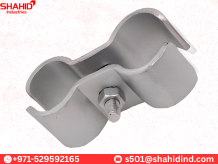 Steel scaffolding double coupler clamp used for connecting scaffold tubes